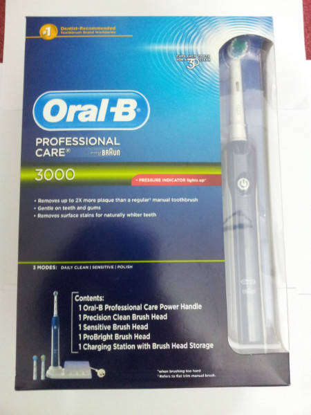 ORAL B BRAUN PROFESSIONAL CARE 3000... FREE SHIPPING