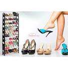 30 PAIR SHOE RACK STACKABLE SHOES STORAGE 10 TIER LEVEL