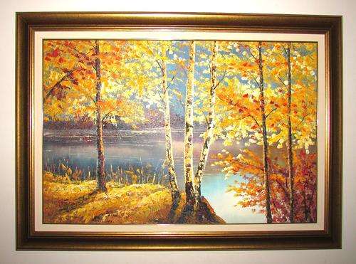 "Rivers Edge" - Oil on Canvas by Garvin