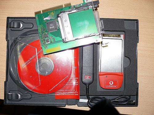 VODACOM 3G MODEM CARD WITH PCIMA ADAPTER