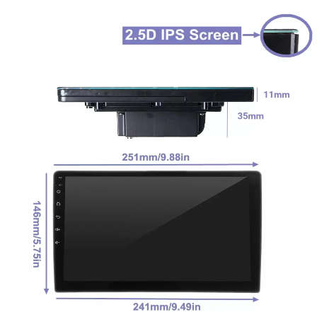 Car Radio 10.1 Andriod Touch Screen With GPS