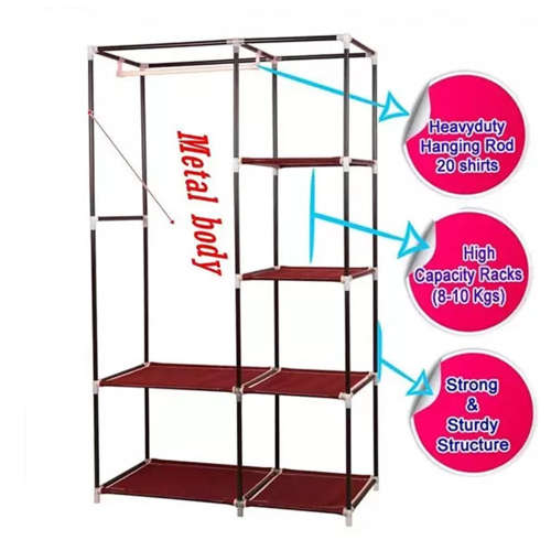 2Door Foldable Wardrobe