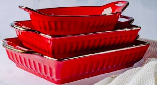 Oven To Table Premium Fluted Bakeware Set