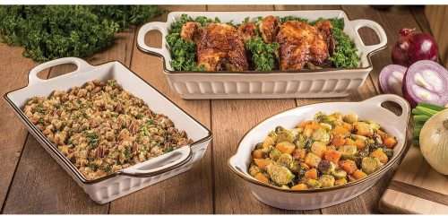 Oven To Table Premium Fluted Bakeware Set