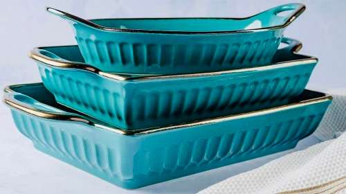 Oven To Table Premium Fluted Bakeware Set