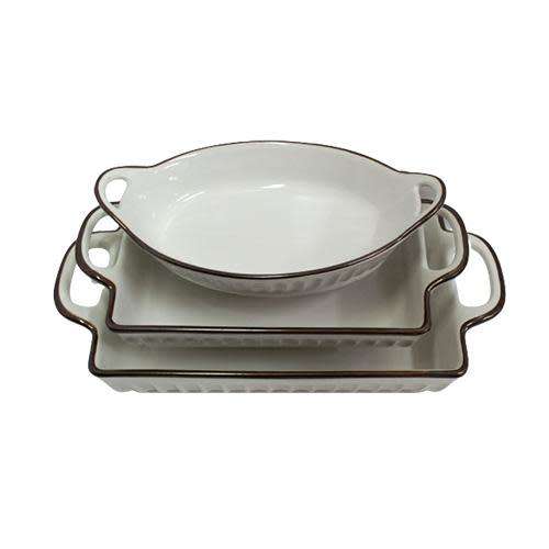 Oven To Table Premium Fluted Bakeware Set