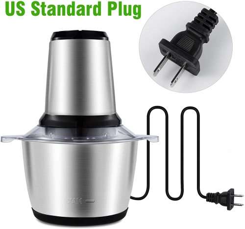 Stainless Steel Meat Mincer and Food Processor