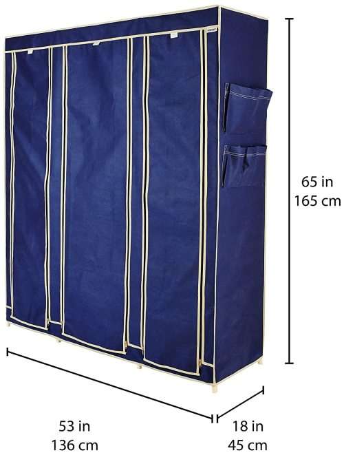 3Door Foldable Wardrobe