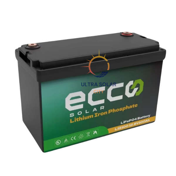 12v 100ah 1.2KWH A Grade Lithium Ion Battery-ECCO SOLAR