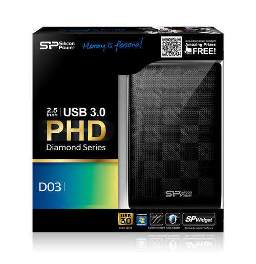 Silicon Power 500gig 2.5inch External Hard Drive