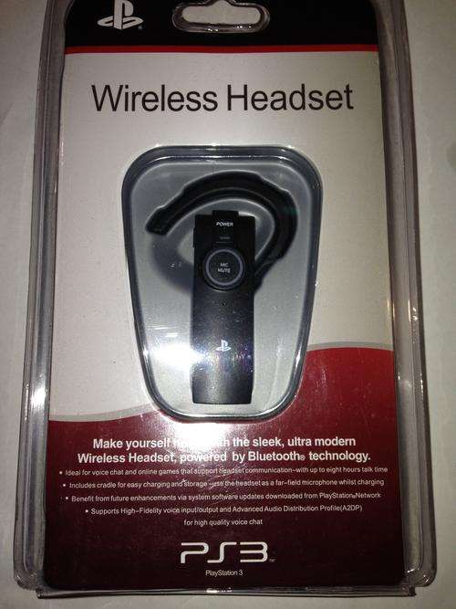 PS3 Wireless Bluetooth Headset