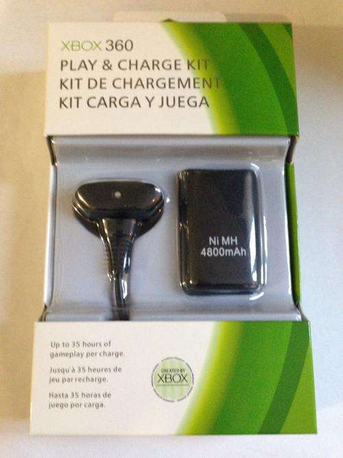 Xbox 360 Play & Charge Kit NI MH 4800mAh