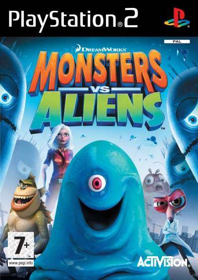 Monsters vs. Aliens - PS2 Game