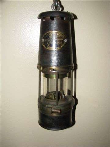 Vintage Green & Sons Wolf Safty Lamp!! Type 7 rmbs