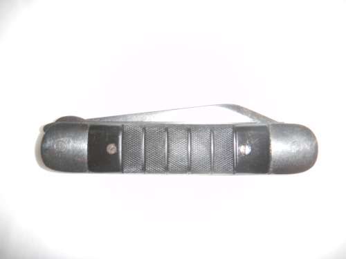 Antique Knife, assumed Military origin, with blade and saw