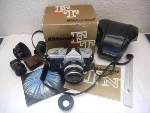 Vintage Nikormat FTN 35mm SLR Camera, by Nikon