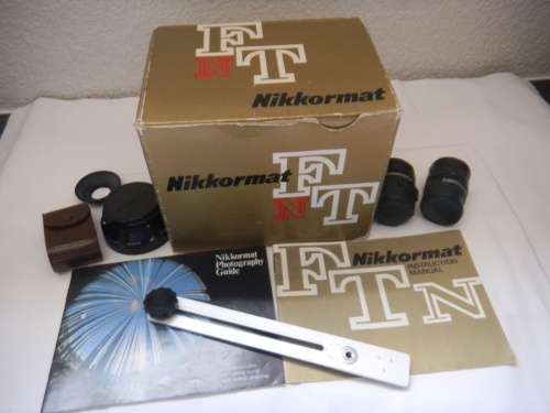 Vintage Nikormat FTN 35mm SLR Camera, by Nikon