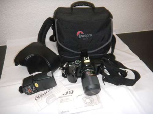 VINTAGE YASHICA 109 Multi-Program 35mm SLR Camera and Acessories