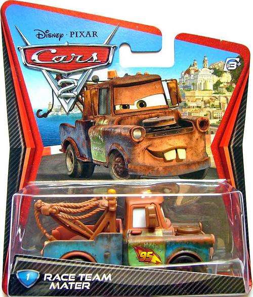 Disney Pixar Cars 2 Race Team Mater # 1
