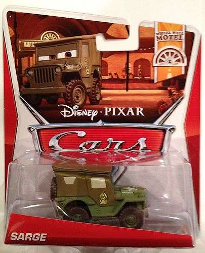 Disney Cars Sarge - Wheel Well Motel series