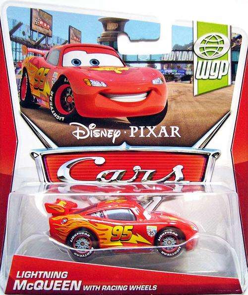 Disney Cars Lightning McQueen with Racing Wheels