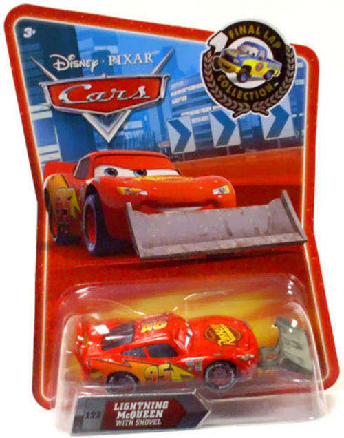 Disney Pixar Cars Final Lap 'Lightning McQueen with Shovel'