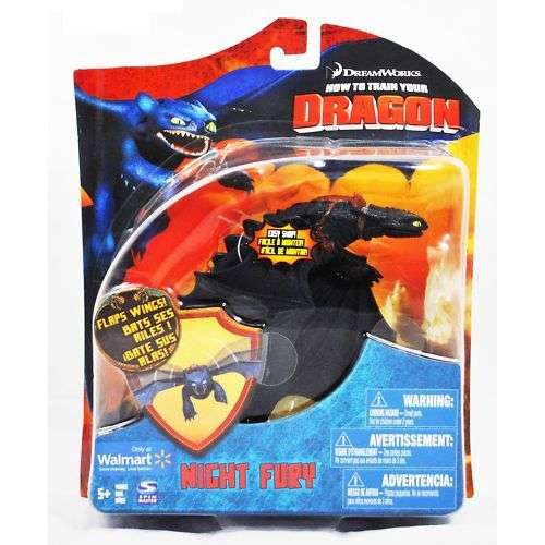 Dreamworks How To Train Your Dragon Night Fury (Toothless)7 inch (approx. 20cm) - Collectible Figure