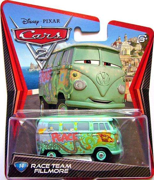 Disney Pixar Cars 2 Race Team Fillmore #14
