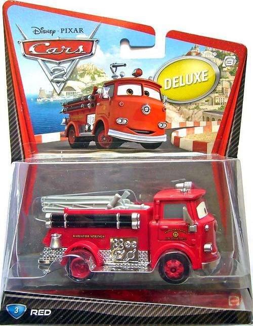 Disney Pixar Cars Red (Cars 2 variant) - Deluxe