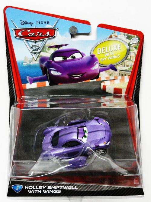 DISNEY CARS 2 DELUXE HOLLEY SHIFTWELL WITH WINGS #2