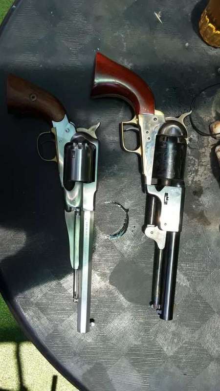 Replica Colt Antique and 1 Other Black Powder Replica Gun with stopper