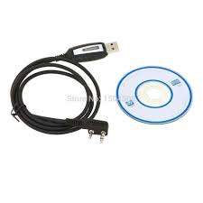 BAOFENG 2 Pins Plug USB Programming Cable for Walkie Talkie for UV-5R series