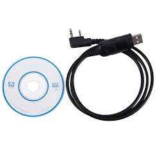 BAOFENG 2 Pins Plug USB Programming Cable for Walkie Talkie for UV-5R series