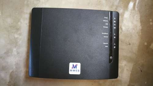 MWeb TG 589vn router