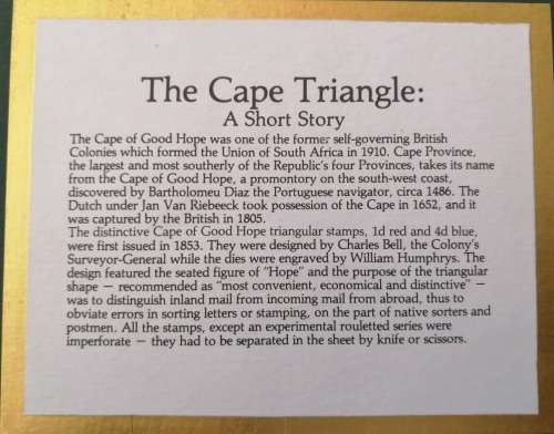 the Cape Triangle