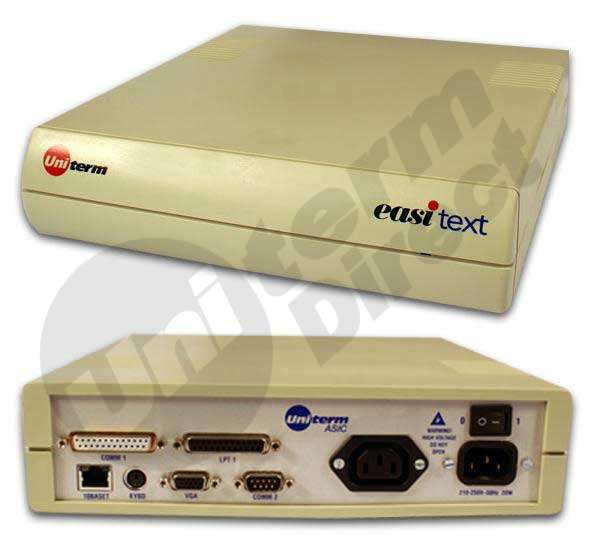 6 x UniTerm EasiText Point Of Sale (POS) Terminals