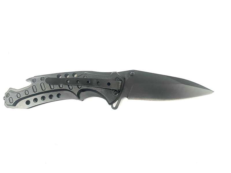 SOUDAO Full Black Folding Knife