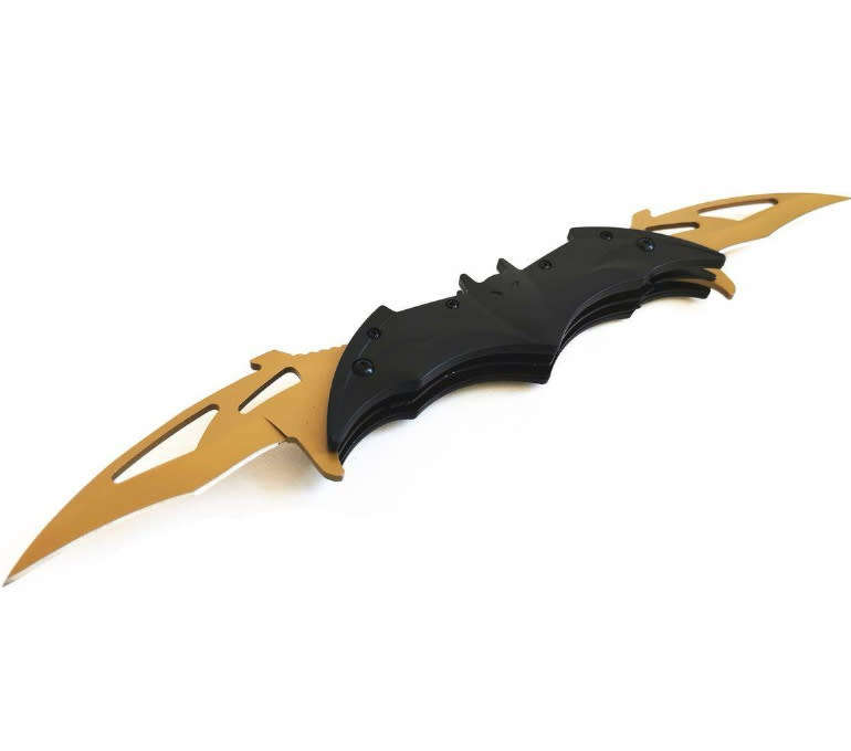 Batman Double Bladed Folding Knife