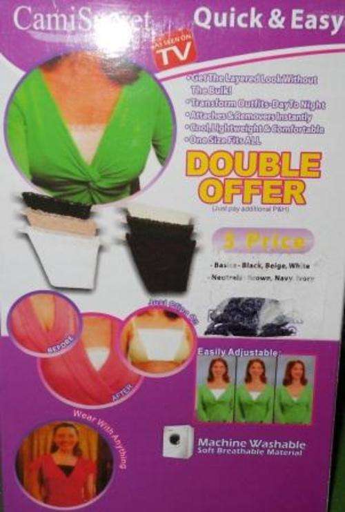 CamiSecret (includes black, beige and white)