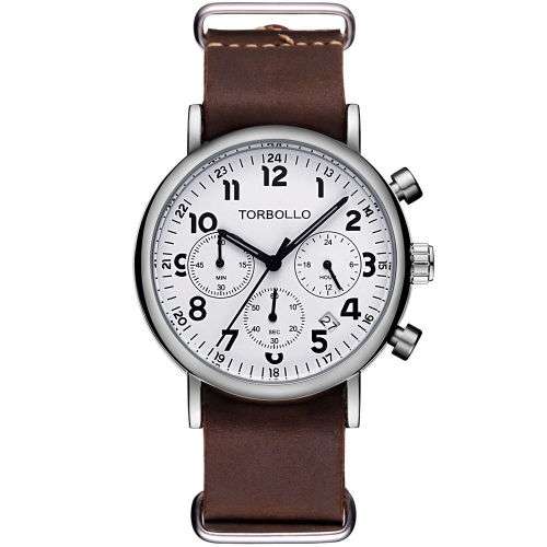TORBOLLO  Chronograph Luxury Unisex Quartz Dress Watch"STUNNING WATCH,BETTER PRICE!!"
