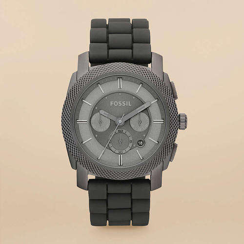 **NEW** FOSSIL Machine Grey Chronograph Gents Watch(STUNNING TIMEPIECE!)
