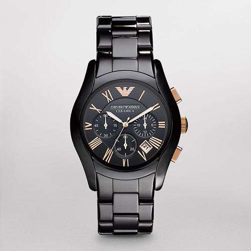 New Emporio Armani AR1410 Chronograph Ceramica Gents Watch**EXCLUSIVE ITEM**
