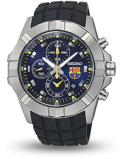 Latest SEIKO LORD *Barcelona FC*Split Sec Tachy Chronograph Gents Watch(SPECIAL EDITION)