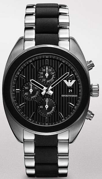 "STUNNING" EMPORIO ARMANI AR5952 Chronograph 2-Tone Gents Watch(BRAND NEW WITH ALL DOCUMENTS!!)