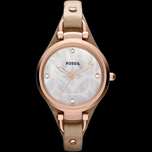 **NEW** FOSSIL Georgia Rose-Gold Quartz Ladies Watch(STUNNING TIMEPIECE!)