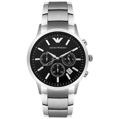 New EMPORIO ARMANI AR2434 Chronograph Gents Dress Watch(BRAND NEW WITH ALL DOCS)