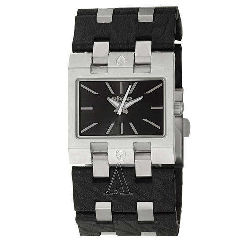 New NIXON "The Rig" Ladies Black/Silver Dress Watch(BRAND NEW WITH ALL DOCS)