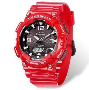 New CASIO Tough Solar Illuminator Gents Watch"NO MORE BATTERIES EVER!!"