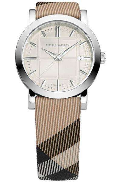 BURBERRY Nova Check Quartz Ladies Dress Watch(BRAND NEW WITH ALL DOCS)