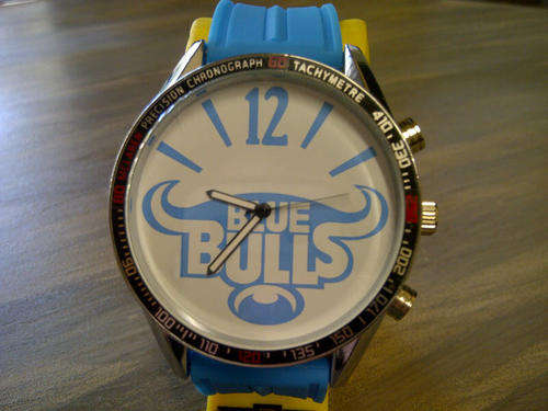 BLUE BULLS XL Supporters Quartz Gents Watch (COLLECTORS ITEM!!!)